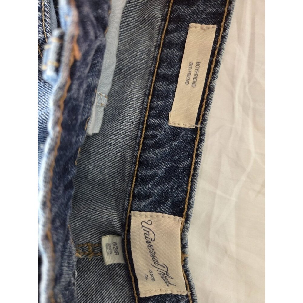 Universal Thread Boyfriend Patchwork Boho Jeans H… - image 7